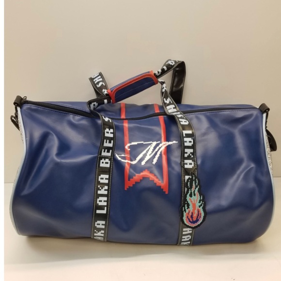 Michelob Ultra Beer Shaka Laka 2022 NBA Promo Barrel Duffle Bag - Picture 1 of 6
